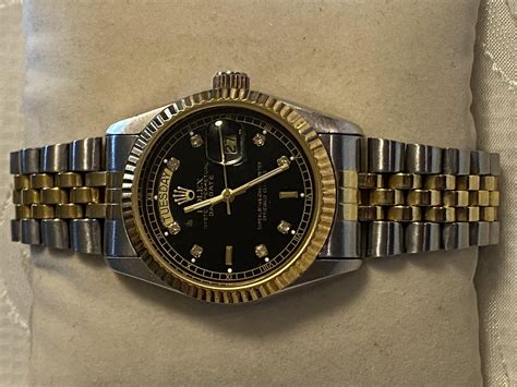 rolex copies date just|Rolex day date homage watch.